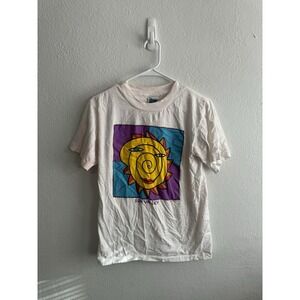 Vintage Sun Valley T-shirt 90s single Stitch Art Rageous Size M